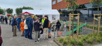 Het was gezellig druk