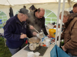 de catering zorgde voor de soep