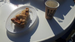 We werden ontvangen met koffie en gebak