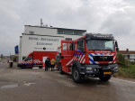Ook de brandweer was er