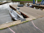 Ook de weg naar de Ferry was aangelegd