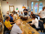 Het was gezellig druk op deze clubavond