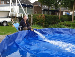 Kees was zoals gewoonlijk de bakkenvuller