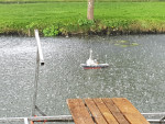 En af en toe een spatje regen