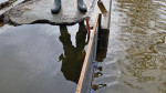 Het was extreem hoog water dit keer