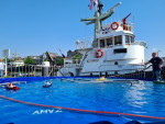 De kinderen vonden je het leuk om zelf te varen 
