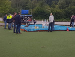 Er werdt ook veel in het bassin gevaren
