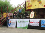 Dit jaar was er ook steile wand rijden echt gaaf