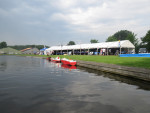 Er lagen heel wat grote modellen in het water