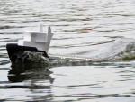 Gang is alles remmen is angst dacht deze schipper